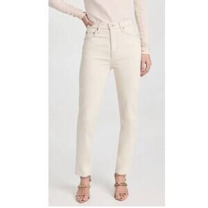 PISTOLA Jeans Size 28 Kate High Rise Slim Straight NWT East Side Cotton Stretch